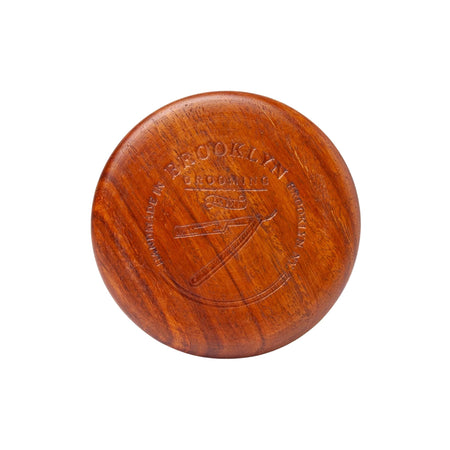 Brooklyn Grooming Wood Shaving Bowl Dark Oak