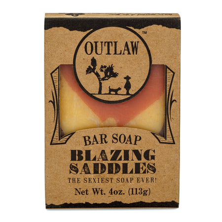 Outlaw Blazing Saddles Bar Soap