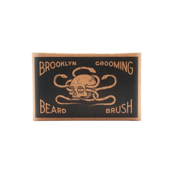 Brooklyn Grooming Beechwood & Boar Bristle Beard Brush