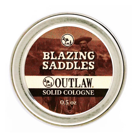 Outlaw Soaps Blazing Saddles Solid Cologne
