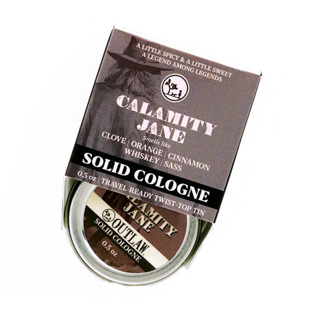 Outlaw Soaps Calamity Jane Solid Cologne