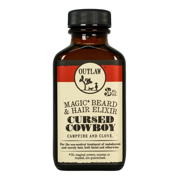 Outlaw Soaps Cursed Cowboy Magic Beard & Hair Elixir