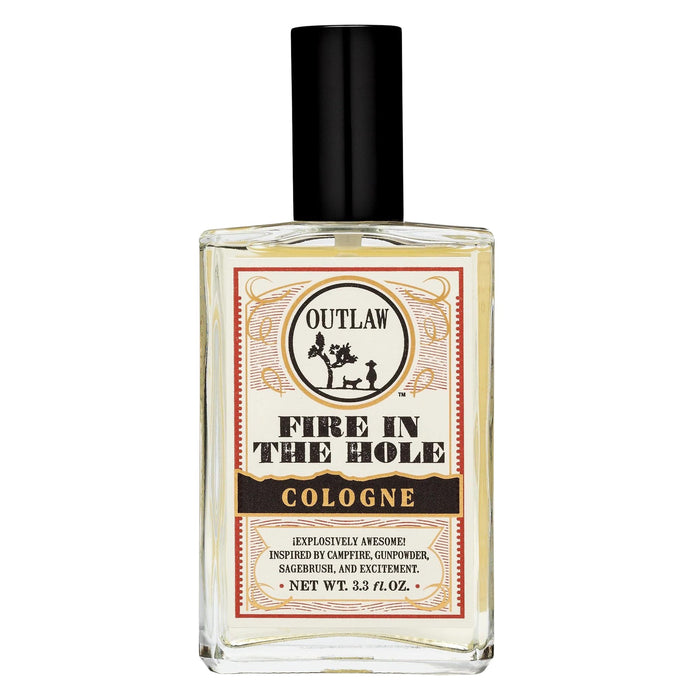 Outlaw Soaps Fire In The Hole Campfire Spray Cologne