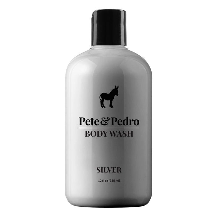 Pete & Pedro SILVER Cool Metallic Body Wash