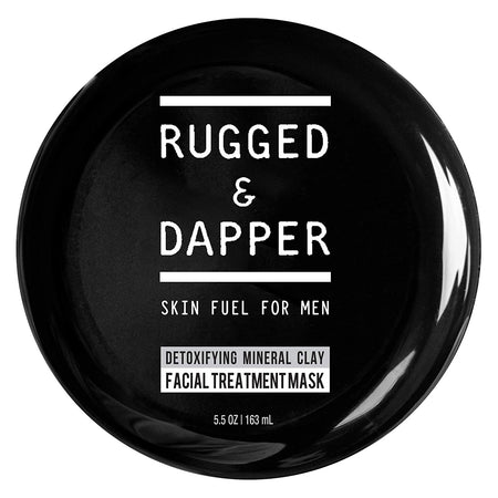 RUGGED & DAPPER Detoxifying Mineral Clay Facial Treatment Mask