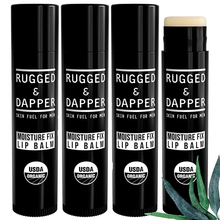 RUGGED & DAPPER Moisture Fix Lip Balm Set