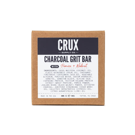 CRUX Supply Co Charcoal Grit Bar