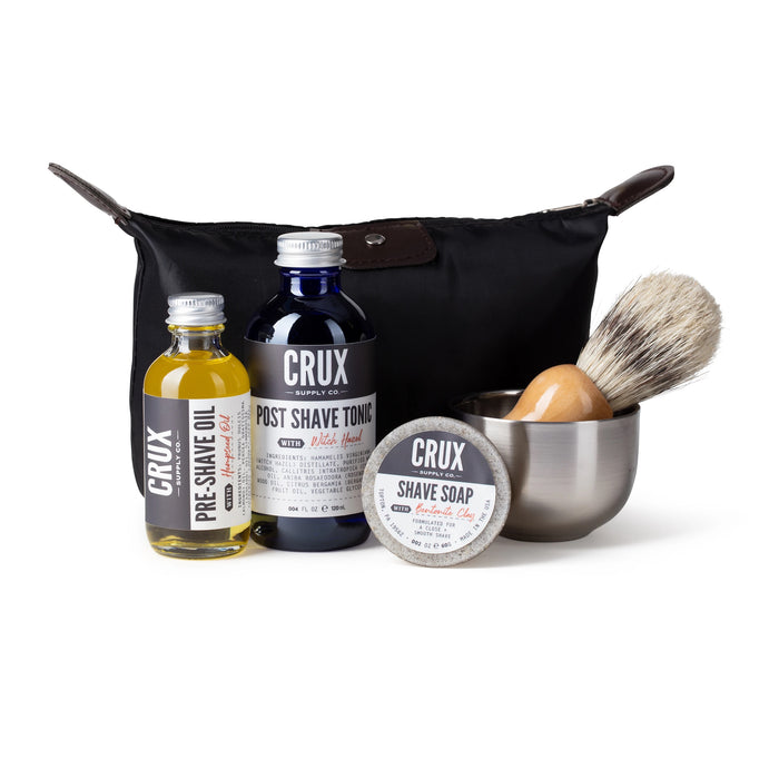 CRUX Supply Co Deluxe Shaving Kit