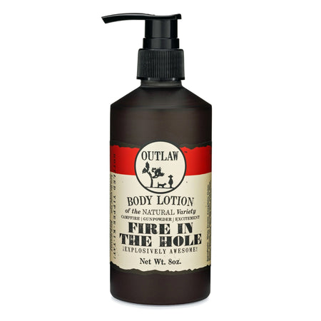 Outlaw Fire In The Hole Campfire Body Lotion