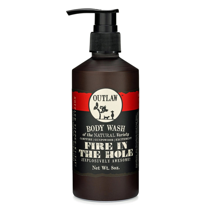 Outlaw Soaps Fire In The Hole Campfire Body Wash