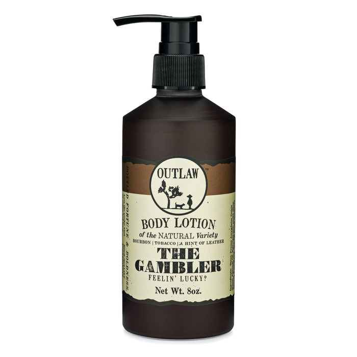 Outlaw Soaps The Gambler Whiskey Body Lotion