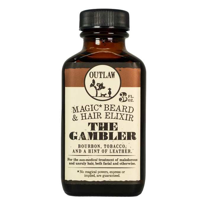 Outlaw Soaps The Gambler Whiskey Magic Beard & Hair Elixir
